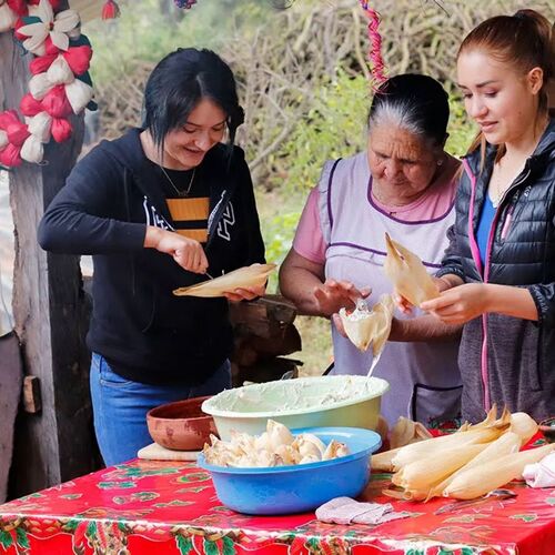 Tamales Autentico De Rancho Con Mis Hijas De Mi Rancho A Tu Cocina From