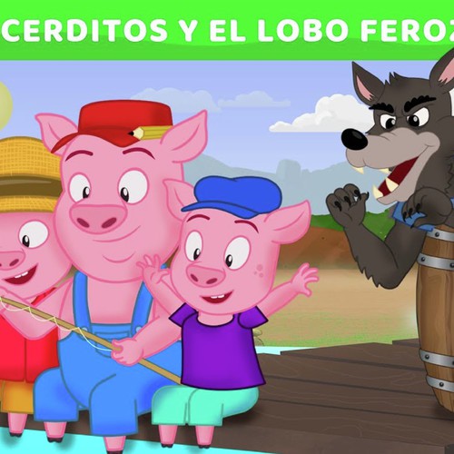 Los Tres Cerditos: The Three Little Pigs in Spanish + Audio