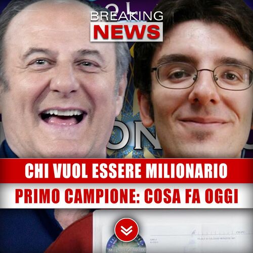 Primo Campione Di Chi Vuol Essere Milionario: Cosa Fa Oggi Davide ...