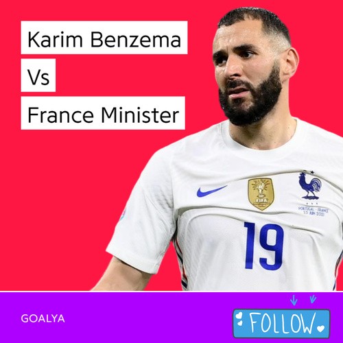 Karim Benzema Vs France Interior Minister Les Bleus from Goalya