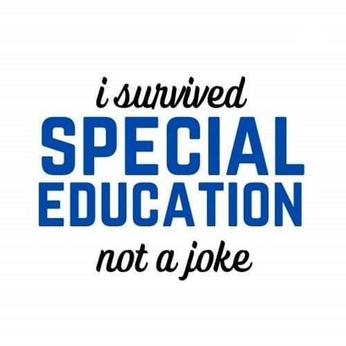 I Survived Special Education: Not A Joke