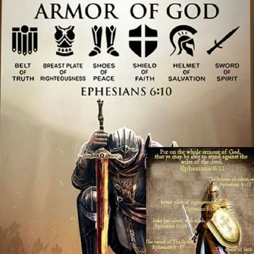 P.2/EPESIANS CH 6 VS 10 TO 18/ AFTER YOU PUT HIS ARMOR ON U MUST USE ...