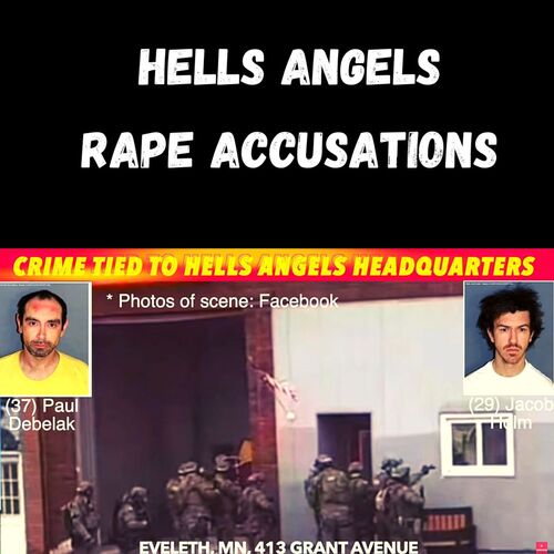 Rape & Kidnapping Crimes Tied to Hells Angels Headquarters on Minnesota