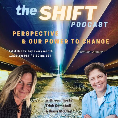 the SHIFT Podcast with Trish Campbell & Diane McClay: Perspective & Our Power to Change